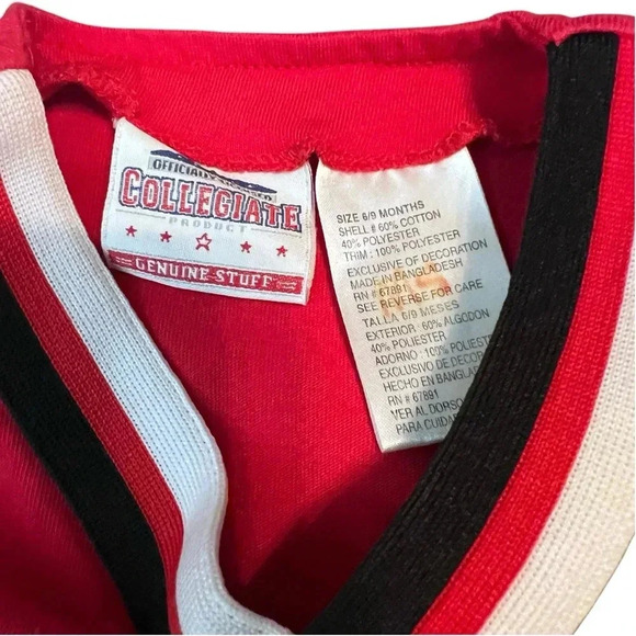 Wisconsin Badgers Baby Girl Cheerleader Outfit Dress Starter 6-9M - Picture 4 of 5